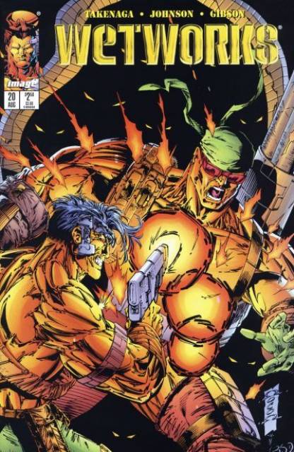 Wetworks #20 comic cover