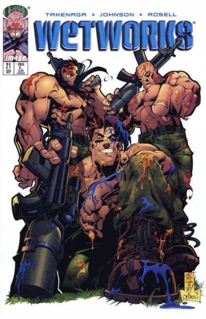 Wetworks #21 comic cover