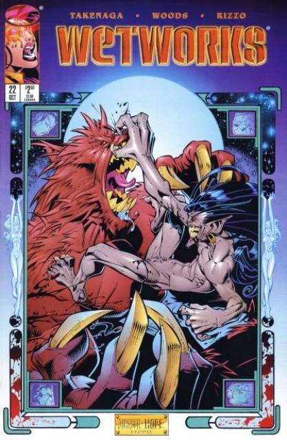 Wetworks #22 comic cover