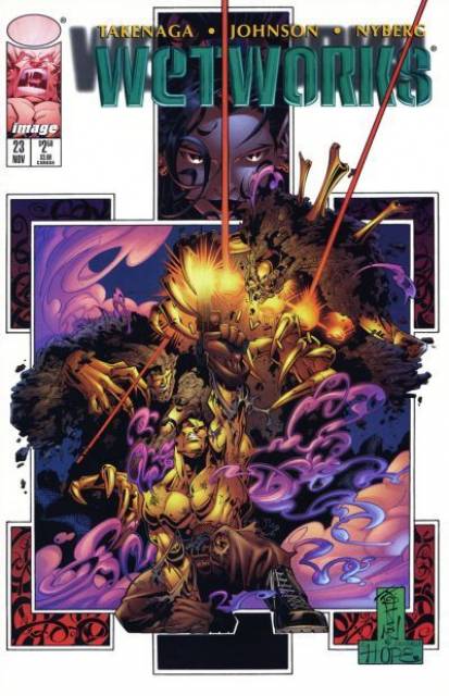 Wetworks #23 comic cover