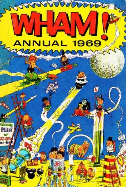 WHAM! Annual 1969 comic cover