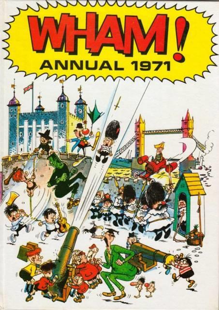 WHAM! Annual 1971 comic cover