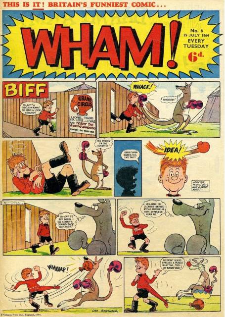 WHAM! #6 comic cover