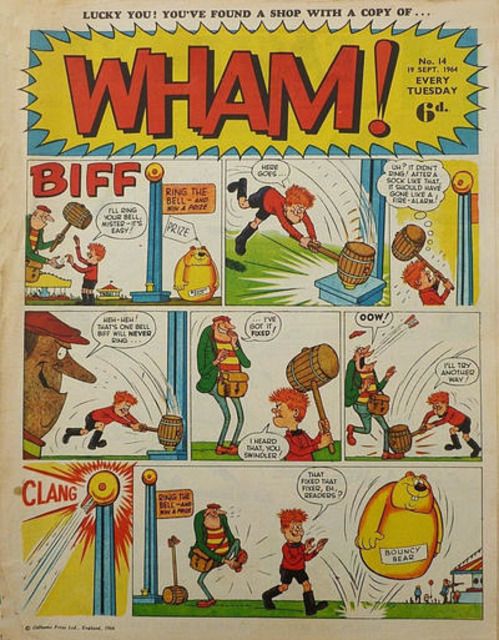 WHAM! #14 comic cover