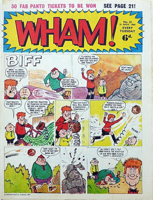 WHAM! #23 comic cover