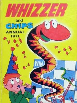 Whizzer And Chips Annual 1971 comic cover