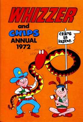Whizzer And Chips Annual 1972 comic cover