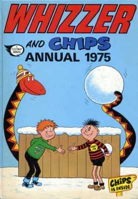Whizzer And Chips Annual 1975 comic cover