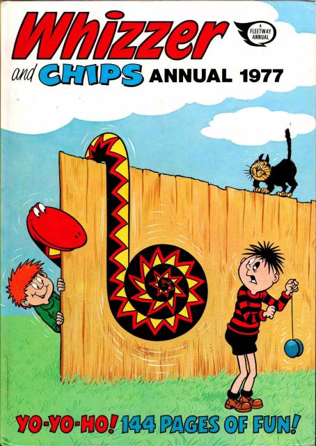 Whizzer And Chips Annual 1977 comic cover