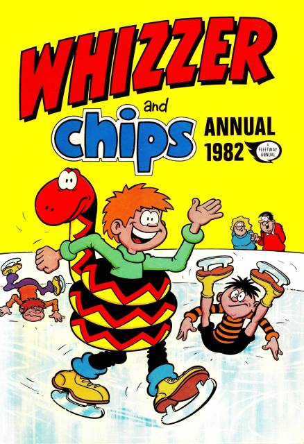 Whizzer And Chips Annual 1982 comic cover