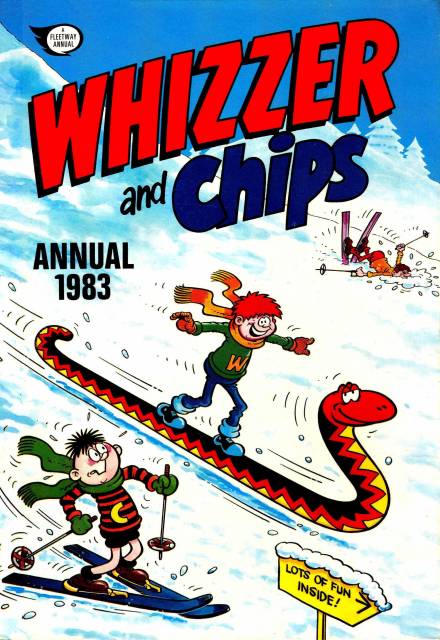Whizzer And Chips Annual 1983 comic cover