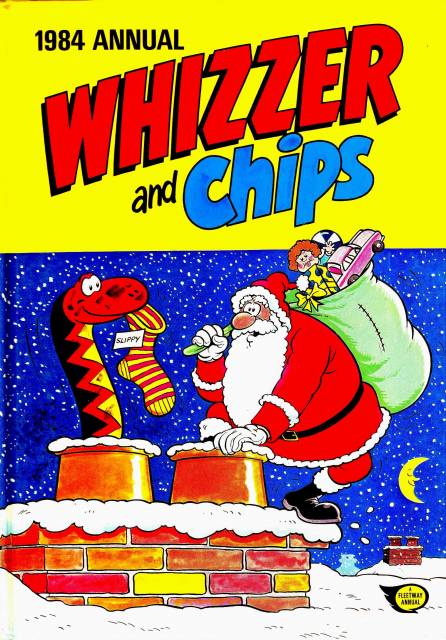 Whizzer And Chips Annual 1984 comic cover