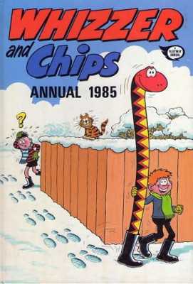 Whizzer And Chips Annual 1985 comic cover