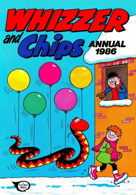 Whizzer And Chips Annual 1986 comic cover