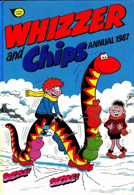 Whizzer And Chips Annual 1987 comic cover