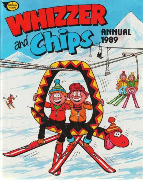 Whizzer And Chips Annual 1989 comic cover