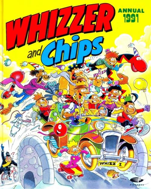 Whizzer And Chips Annual 1991 comic cover