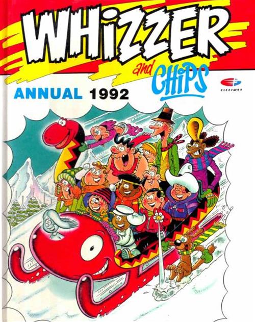 Whizzer And Chips Annual 1992 comic cover