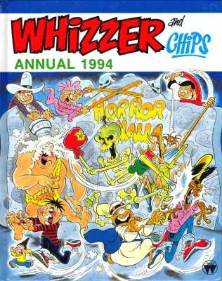 Whizzer And Chips Annual 1994 comic cover