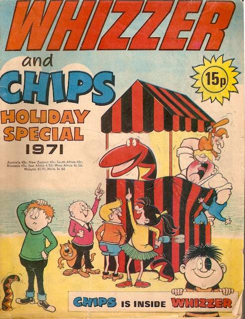 Whizzer & Chips Specials 1971 comic cover