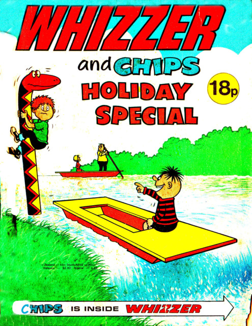 Whizzer & Chips Specials 1973 comic cover