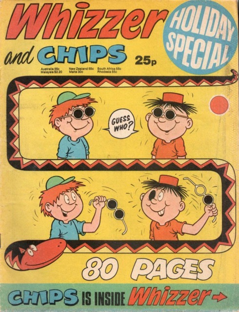 Whizzer & Chips Specials 1975 comic cover