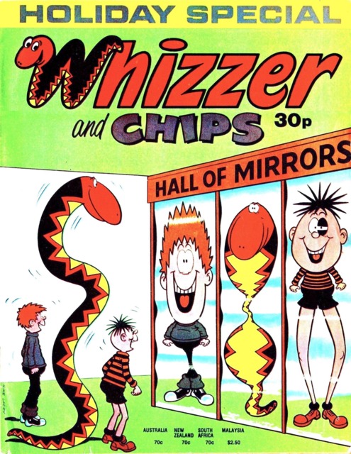 Whizzer & Chips Specials 1977 comic cover