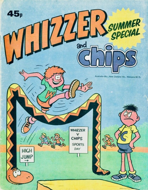 Whizzer & Chips Specials 1980 comic cover