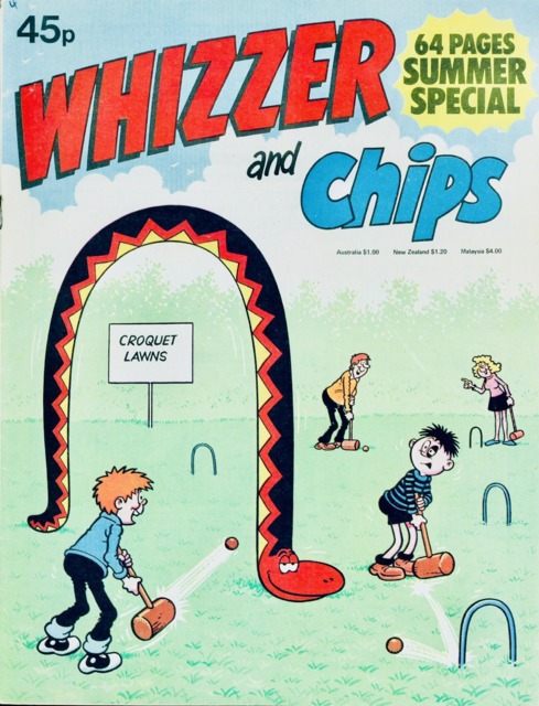 Whizzer & Chips Specials 1981 comic cover