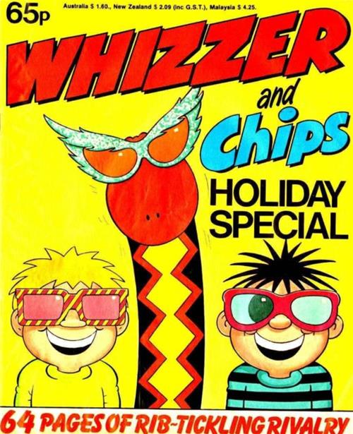 Whizzer & Chips Specials 1987 comic cover