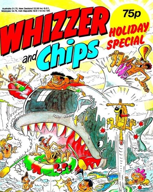 Whizzer & Chips Specials 1989 comic cover