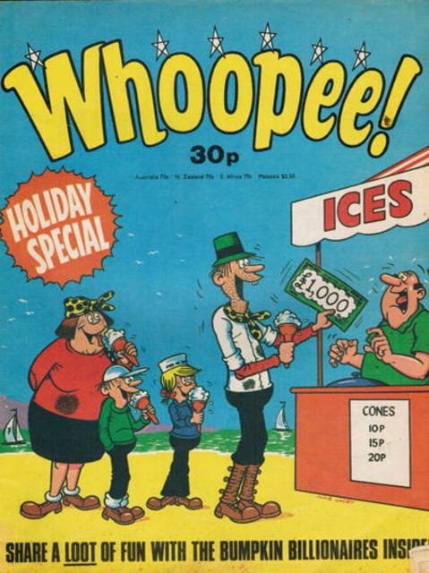 Whoopee Holiday Special 1977 comic cover