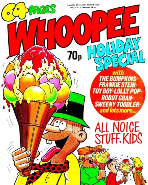 Whoopee Holiday Special 1988 comic cover
