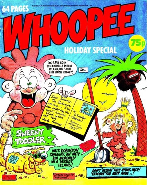 Whoopee Holiday Special 1989 comic cover