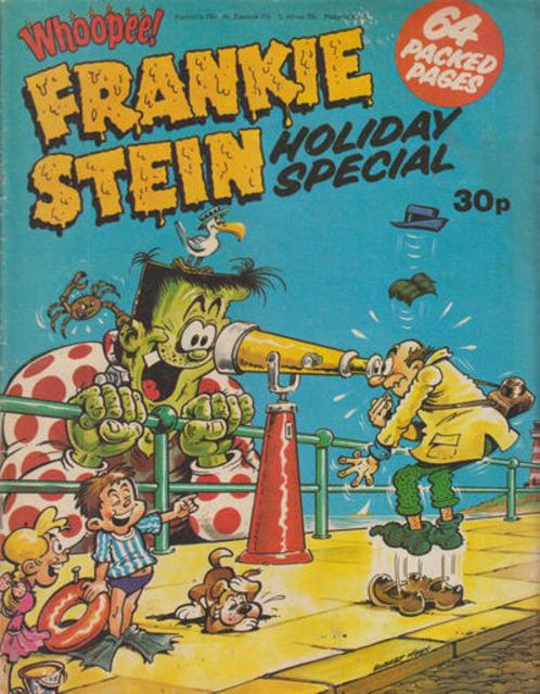 Whoopees Frankie Stein Holiday Special #1977 comic cover