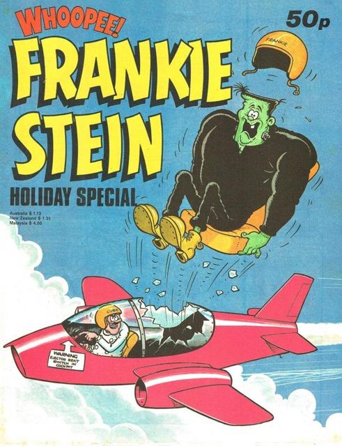 Whoopees Frankie Stein Holiday Special #1982 comic cover