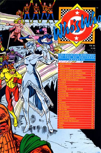 Who's Who DC Definative Directory #12 comic cover