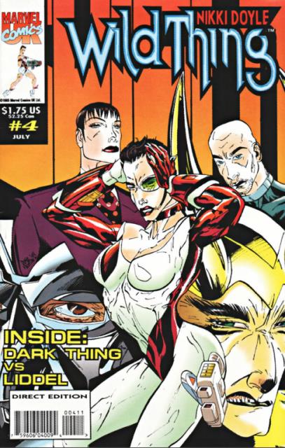 Wild Thing #4 comic cover