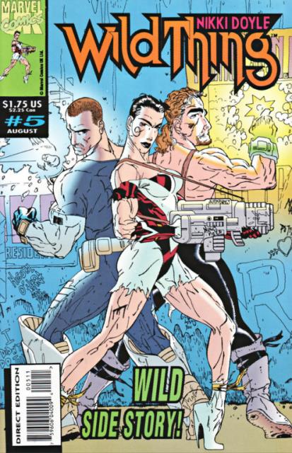 Wild Thing #5 comic cover