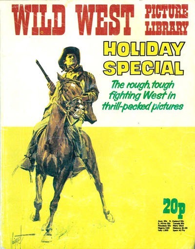 Wild West Picture Library Holiday Special #1974 comic cover