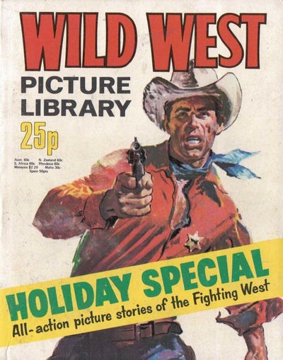 Wild West Picture Library Holiday Special #1975 comic cover