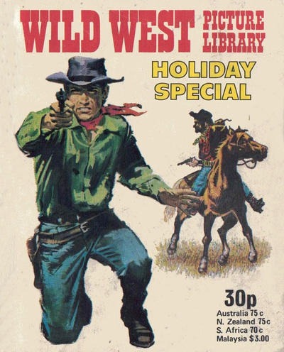 Wild West Picture Library Holiday Special #1977 comic cover