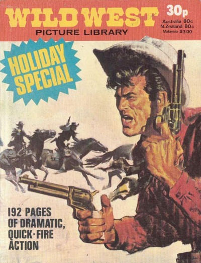 Wild West Picture Library Holiday Special #1978 comic cover