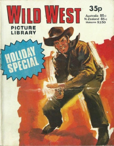 Wild West Picture Library Holiday Special #1979 comic cover