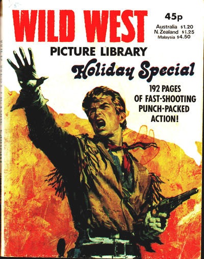 Wild West Picture Library Holiday Special #1981 comic cover