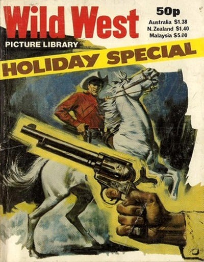 Wild West Picture Library Holiday Special #1982 comic cover