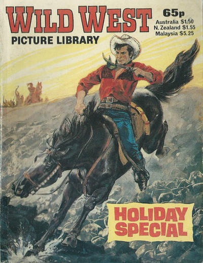 Wild West Picture Library Holiday Special #1984 comic cover