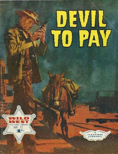 Wild West Picture Library #12 comic cover