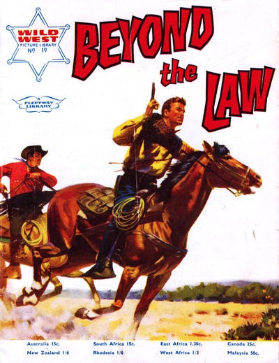 Wild West Picture Library #19 comic cover