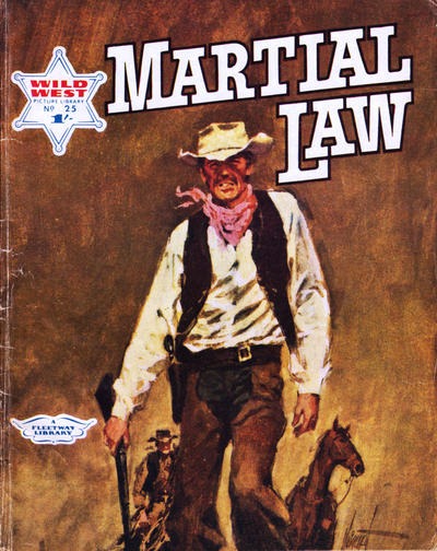 Wild West Picture Library #25 comic cover